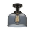 thumbnail image 1 of Innovations Lighting - Bell - 1 Light Semi-Flush Mount In Industrial Style-8.25, 1 of 1