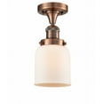 thumbnail image 1 of Innovations Lighting - Bell - 1 Light Semi-Flush Mount In Industrial Style-9, 1 of 2