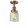 thumbnail image 1 of Innovations Lighting - Bell - 1 Light Semi-Flush Mount In Industrial Style-9, 1 of 2