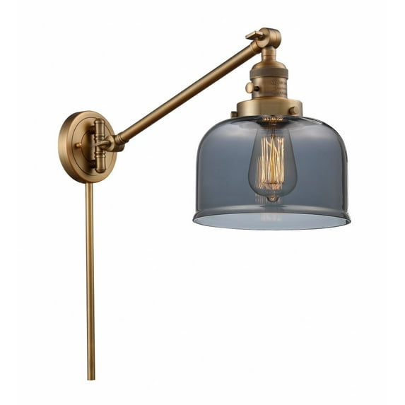 Innovations Lighting - Bell - 1 Light Swing Arm Wall Sconce In Industrial