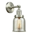 thumbnail image 1 of 203-SN-G58 Innovations Lighting Bell - 1 Light Wall Sconce In Industrial Style-10 Inches Tall and 5 Inches Wide-Brushed Satin Nickel Finish-Silver, 1 of 4