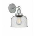 thumbnail image 1 of 616-1W-PC-G74 Innovations Lighting Bell - 1 Light Wall Sconce In Industrial Style-10 Inches Tall and 6.5 Inches Wide-Polished Chrome Finish-Mercury, 1 of 3