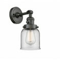 thumbnail image 1 of 203SW-OB-G52 Innovations Lighting Bell - 1 Light Wall Sconce In Industrial Style-10 Inches Tall and 5 Inches Wide-Oil Rubbed Bronze Finish-Clear Glass, 1 of 2