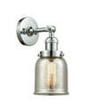 thumbnail image 1 of 203-PC-G58 Innovations Lighting Bell - 1 Light Wall Sconce In Industrial Style-10 Inches Tall and 5 Inches Wide-Polished Chrome Finish-Silver Plated, 1 of 4