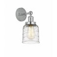 thumbnail image 1 of 616-1W-PC-G513 Innovations Lighting Bell - 1 Light Wall Sconce In Industrial Style-10 Inches Tall and 6.5 Inches Wide-Polished Chrome Finish-Clear, 1 of 3