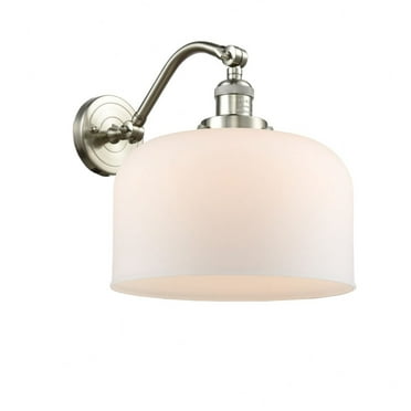 515-1W-SN-G71-L-Innovations Lighting-Bell - 1 Light Wall Sconce In Industrial Style-13 Inches Tall and 12 Inches Wide-Brushed Satin Nickel