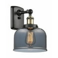 thumbnail image 1 of 916-1W-BAB-G73 Innovations Lighting Bell - 1 Light Wall Sconce In Industrial Style-13 Inches Tall and 8 Inches Wide-Black Antique Brass Finish-Light, 1 of 3