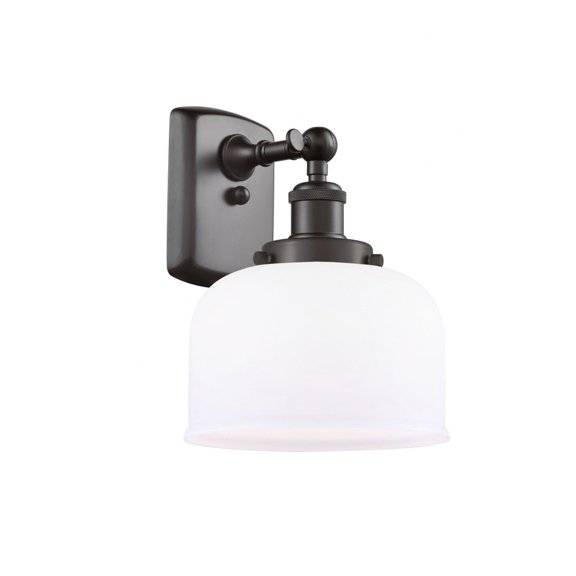 916-1W-OB-G71-Innovations Lighting-Bell - 1 Light Wall Sconce In Industrial Style-13 Inches Tall and 8 Inches Wide-Oil Rubbed Bronze Finish-Matte