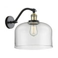 thumbnail image 1 of 515-1W-BAB-G72-L Innovations Lighting Bell - 1 Light Wall Sconce In Industrial Style-13 Inches Tall and 12 Inches Wide-Black Antique Brass, 1 of 1