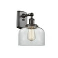 thumbnail image 1 of 916-1W-OB-G72-Innovations Lighting-Bell - 1 Light Wall Sconce In Industrial Style-13 Inches Tall and 8 Inches Wide-Oil Rubbed Bronze Finish-Clear, 1 of 7