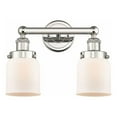 thumbnail image 1 of 616-2W-PN-G51 Innovations Lighting Bell - 2 Light Bath Vanity In Industrial Style-10 Inches Tall and 15.5 Inches Wide-Polished Nickel Finish-Matte, 1 of 2