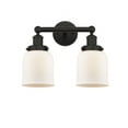 thumbnail image 1 of 616-2W-OB-G51 Innovations Lighting Bell - 2 Light Bath Vanity In Industrial Style-10 Inches Tall and 15.5 Inches Wide-Oil Rubbed Bronze Finish-Matte, 1 of 2