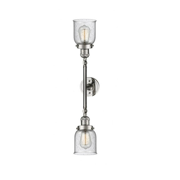Innovations Lighting - Bell - 2 Light Bath Vanity In Industrial Style-30.38