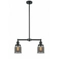 thumbnail image 1 of 209-OB-G53 Innovations Lighting Bell - 2 Light Island In Traditional Style-10 Inches Tall and 21 Inches Wide-Oil Rubbed Bronze Finish-Light Smoke, 1 of 7