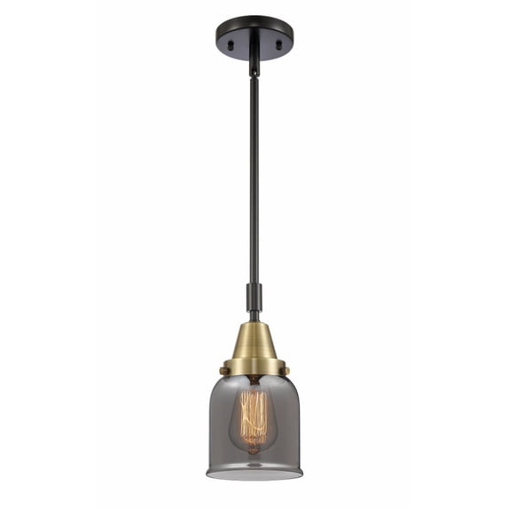 Innovations Lighting - Bell-3.5W 1 LED Mini Pendant in Industrial Style Black