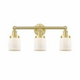 thumbnail image 1 of 616-3W-SG-G51 Innovations Lighting Bell - 3 Light Bath Vanity In Industrial Style-10 Inches Tall and 24.5 Inches Wide-Satin Gold Finish-Matte White, 1 of 7