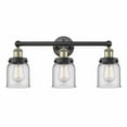 thumbnail image 1 of 616-3W-BAB-G52 Innovations Lighting Bell - 3 Light Bath Vanity In Industrial Style-10 Inches Tall and 24.5 Inches Wide-Black Antique Brass, 1 of 7