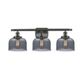 thumbnail image 1 of 916-3W-OB-G73 Innovations Lighting Bell - 3 Light Bath Vanity In Industrial Style-11 Inches Tall and 28 Inches Wide-Oil Rubbed Bronze Finish-Light, 1 of 7