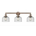 thumbnail image 1 of Innovations Lighting - Bell - 3 Light Bath Vanity In Industrial Style-11 Inches, 1 of 7