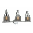 thumbnail image 1 of 515-3W-PC-G53-Innovations Lighting-Bell - 3 Light Bath Vanity In Industrial Style-12 Inches Tall and 28 Inches Wide-Polished Chrome Finish-Plated, 1 of 2