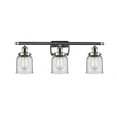 thumbnail image 1 of 916-3W-PC-G52 Innovations Lighting Bell - 3 Light Bath Vanity In Industrial Style-12 Inches Tall and 26 Inches Wide-Polished Chrome Finish-Clear Glass, 1 of 2