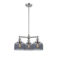 thumbnail image 1 of Innovations Lighting - Bell - 3 Light Chandelier In Industrial Style-11 Inches, 1 of 7