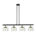 thumbnail image 1 of Innovations Lighting  Bell 4 Light 53" Stem Hung Island Light Clear/Black Antique Brass, 1 of 5