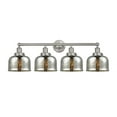 thumbnail image 1 of 616-4W-SN-G78 Innovations Lighting Bell - 4 Light Bath Vanity In Industrial Style-10 Inches Tall and 33.5 Inches Wide-Brushed Satin Nickel, 1 of 2