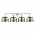 thumbnail image 1 of 616-4W-PN-G78 Innovations Lighting Bell - 4 Light Bath Vanity In Industrial Style-10 Inches Tall and 33.5 Inches Wide-Polished Nickel Finish-Silver, 1 of 7