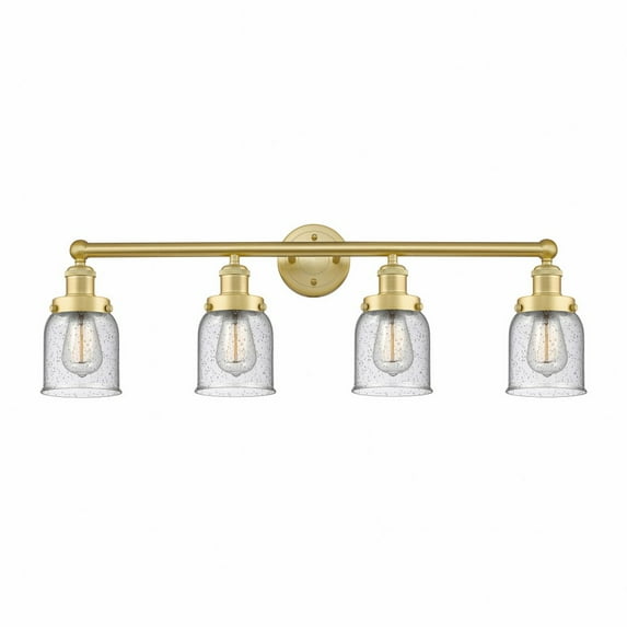 Innovations Lighting - Bell - 4 Light Bath Vanity with 5 Inch Glass In Modern