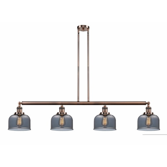 Innovations Lighting - Bell - 4 Light Island In Industrial Style-10 Inches Tall