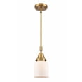 thumbnail image 1 of Innovations Lighting - Bell - 5 Inch 3.5W 1 LED Mini Pendant  Brushed Brass, 1 of 1