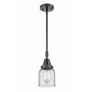 Innovations Lighting - Bell - 5 Inch 3.5W 1 LED Mini Pendant Matte Black Finish