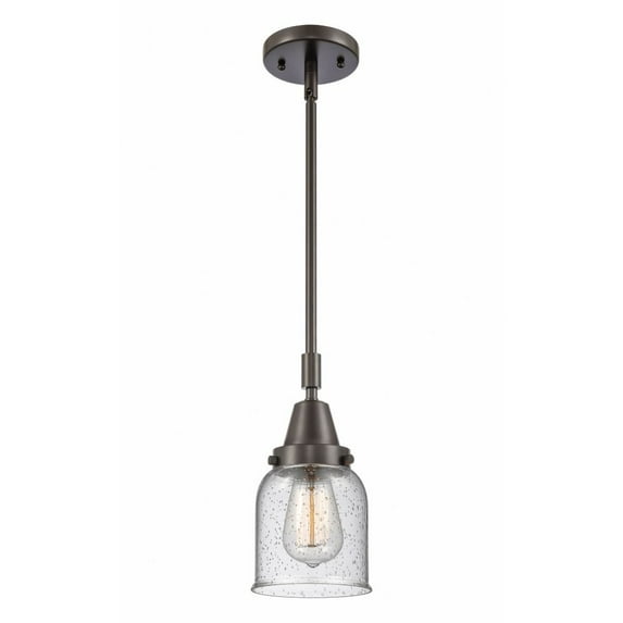 Innovations Lighting - Bell - 5 Inch 3.5W 1 LED Mini Pendant Oil Rubbed Bronze