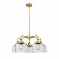 thumbnail image 1 of Innovations Lighting - Bell - 5 Light Stem Hung Chandelier In Art Deco, 1 of 2