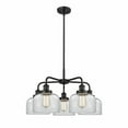 thumbnail image 1 of Innovations Lighting - Bell - 5 Light Stem Hung Chandelier In Art Deco, 1 of 5