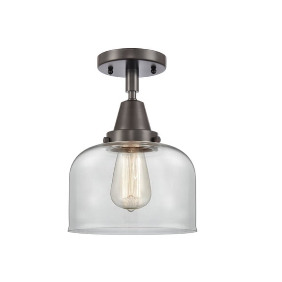 Innovations Lighting - Bell - 8 Inch 3.5W 1 LED Flush Mount Oil Rubbed Bronze