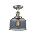 thumbnail image 1 of Innovations Lighting - Bell Cage - 1 Light Semi-Flush Mount In Industrial, 1 of 2