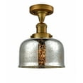 thumbnail image 1 of Innovations Lighting - Bell Cage - 1 Light Semi-Flush Mount In Industrial, 1 of 2