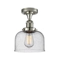 thumbnail image 1 of Innovations Lighting - Bell Cage - 1 Light Semi-Flush Mount In Industrial, 1 of 2