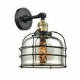 thumbnail image 1 of Innovations Lighting - Bell Cage - 1 Light Wall Sconce In Traditional Style-12, 1 of 2