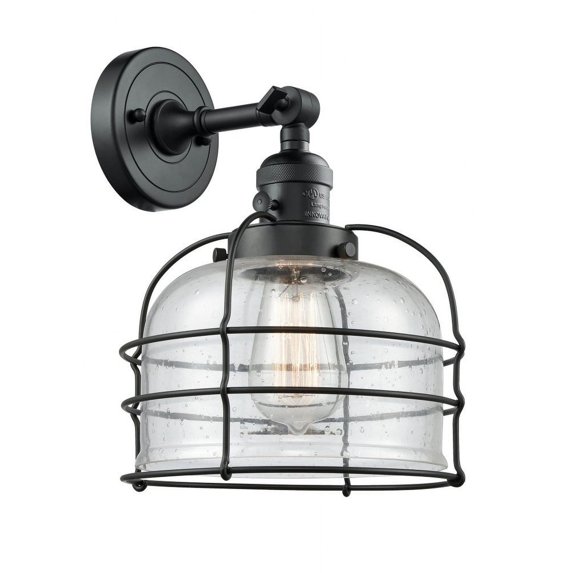 Innovations Lighting - Bell Cage - 1 Light Wall Sconce In Traditional Style-12