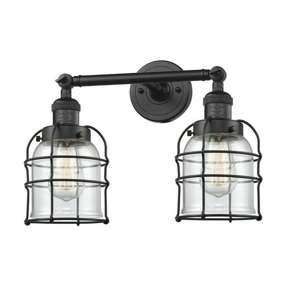 Innovations Lighting - Bell Cage - 2 Light Bath Vanity In Traditional Style-12