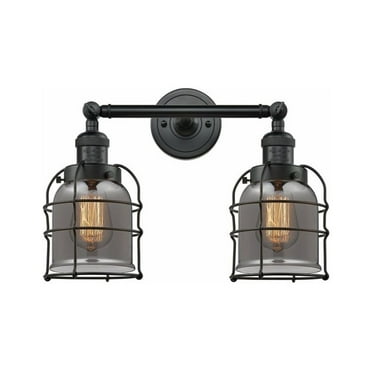 Innovations Lighting - Bell Cage - 2 Light Bath Vanity In Traditional