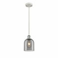 thumbnail image 1 of 516-1P-WPC-G558-6SM Innovations Lighting Bella - 1 Light Cord Hung Mini Pendant In Industrial Style-9.5 Inches Tall and 5.5 Inches Wide-White Polished, 1 of 7
