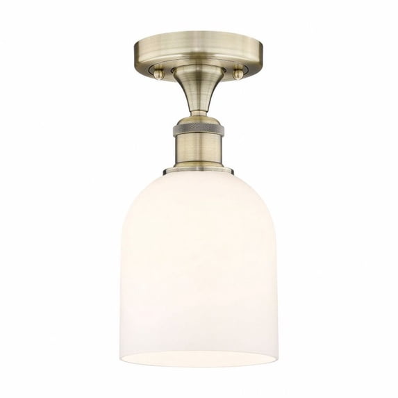 Innovations Lighting - Bella - 1 Light Semi-Flush Mount In Industrial Style-9.63