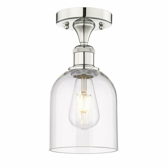 Innovations Lighting - Bella - 1 Light Semi-Flush Mount In Industrial Style-9.63