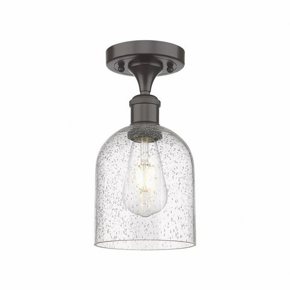 Innovations Lighting - Bella - 1 Light Semi-Flush Mount In Industrial