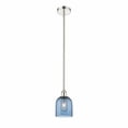 thumbnail image 1 of 616-1S-PN-G558-6BL Innovations Lighting Bella - 1 Light Stem Hung Mini Pendant In Industrial Style-9 Inches Tall and 5.5 Inches Wide-Polished Nickel, 1 of 7
