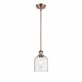 thumbnail image 1 of 516-1S-AC-G558-6SDY Innovations Lighting Bella - 1 Light Stem Hung Mini Pendant In Industrial Style-9.5 Inches Tall and 5.5 Inches Wide-Antique Copper, 1 of 7